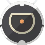 Roomba Style Cleaning SVG Icon
